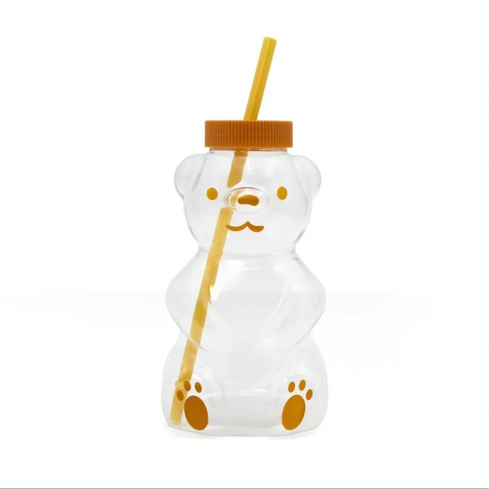 Target Bullseye's Playground Viral Honey Bear Teddy NEW plastic cup Bullseye